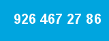 926 467 27 86 926 467 27 86